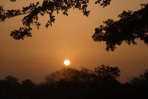 saltiño atardecer